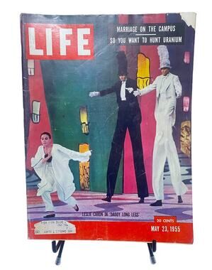 LIFE Magazine May 23 1955 Leslie Caron in Daddy Long Legs Cover